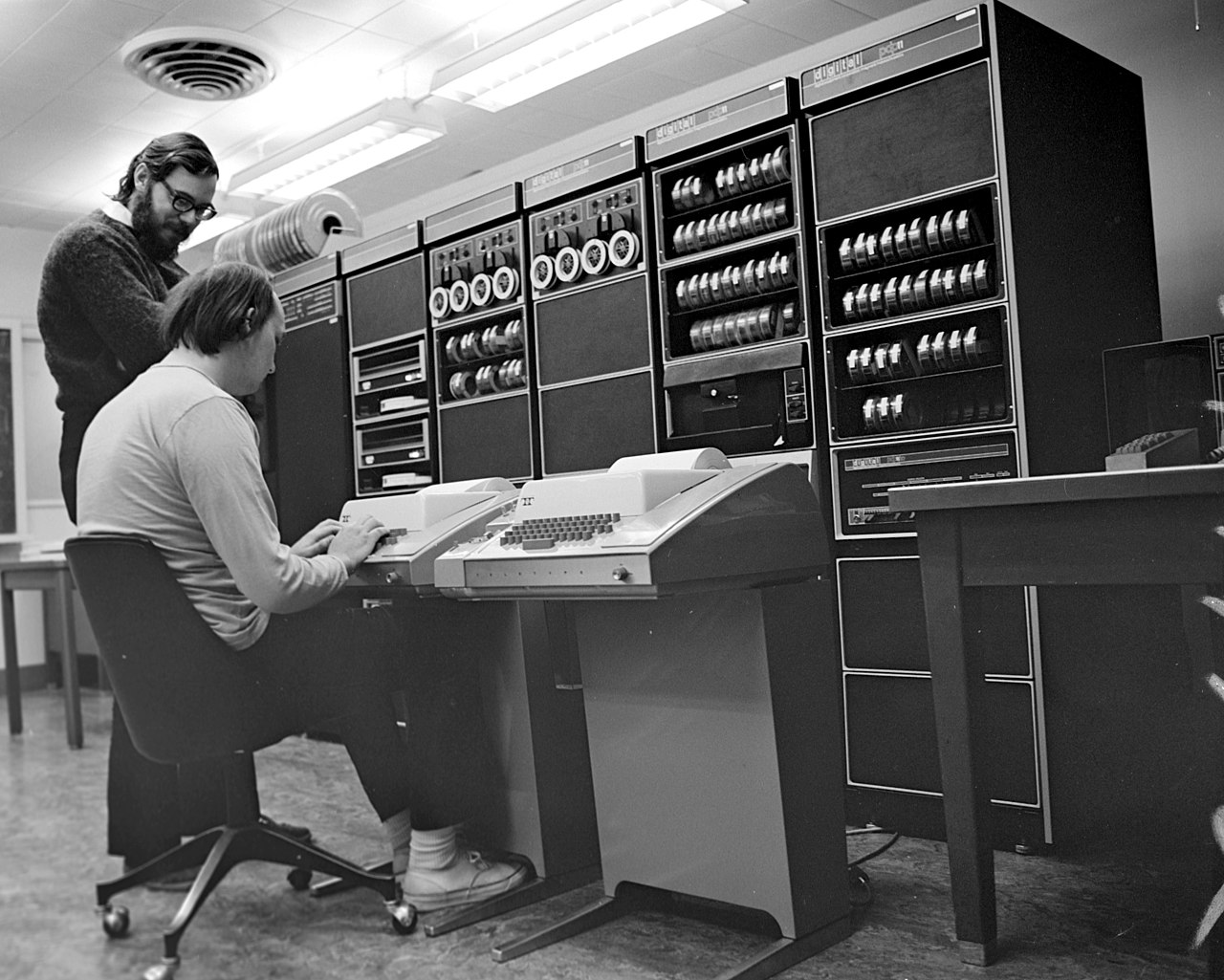 Dennis Ritchie and Ken Thompson